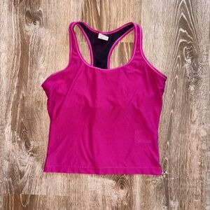 Vintage Y2K Nike Pink Racerback Tank Top